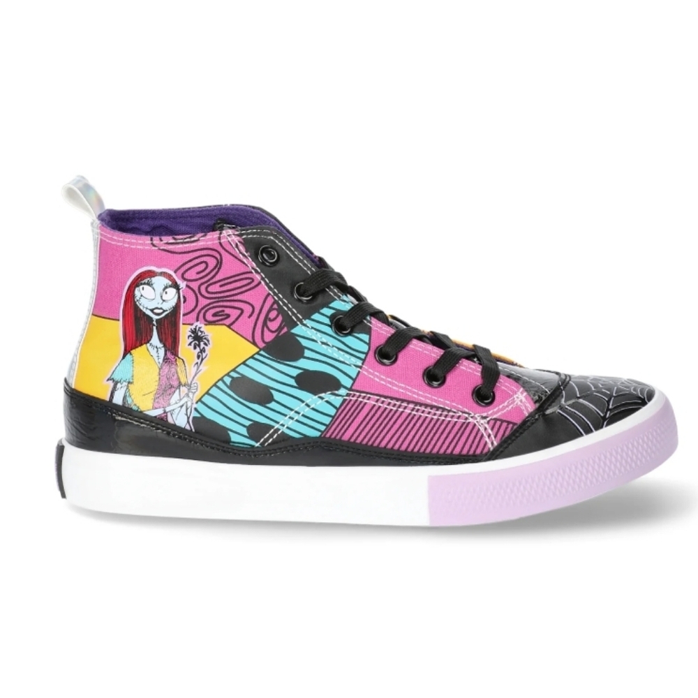 Ground Up Disney Nightmare Before Christmas Whimsigoth Sally Sneakers Size 7.5